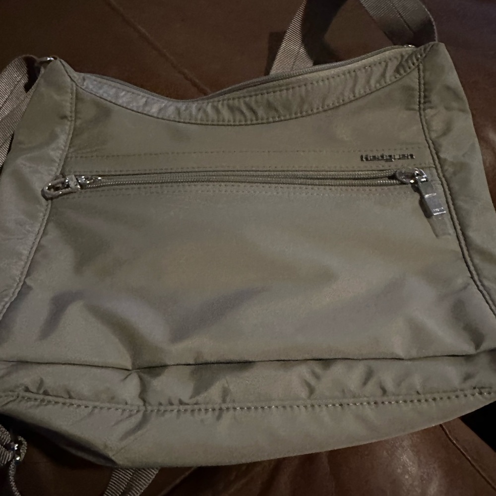 HEDGREN Light Gray/Beige  Crossbody Bag - Picture 5 of 7